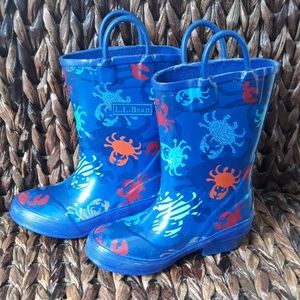 Crab LLbean Toddler Rain Boots, 9